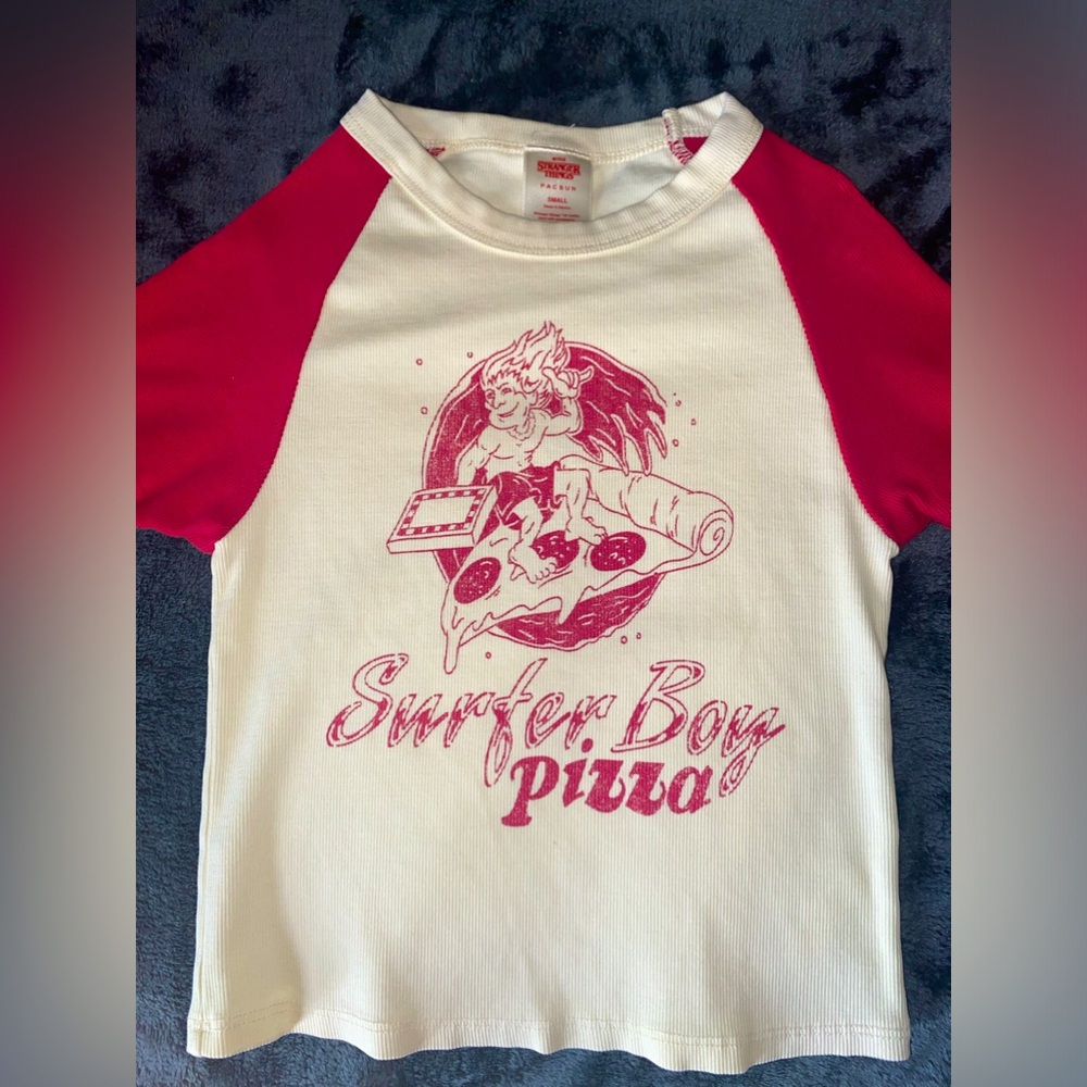 Stranger Things x Pacsun crop top